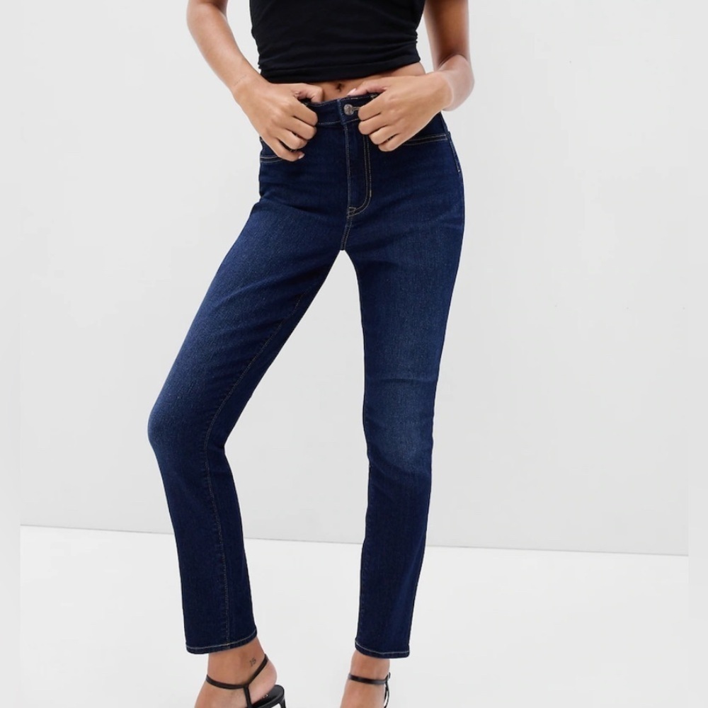 Gap high rise favorite jeggings, size 10